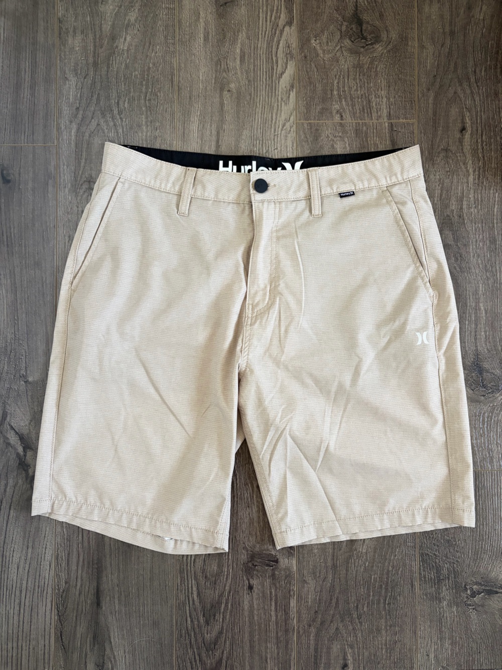 Men's Hurley Lightweight Tan Shorts